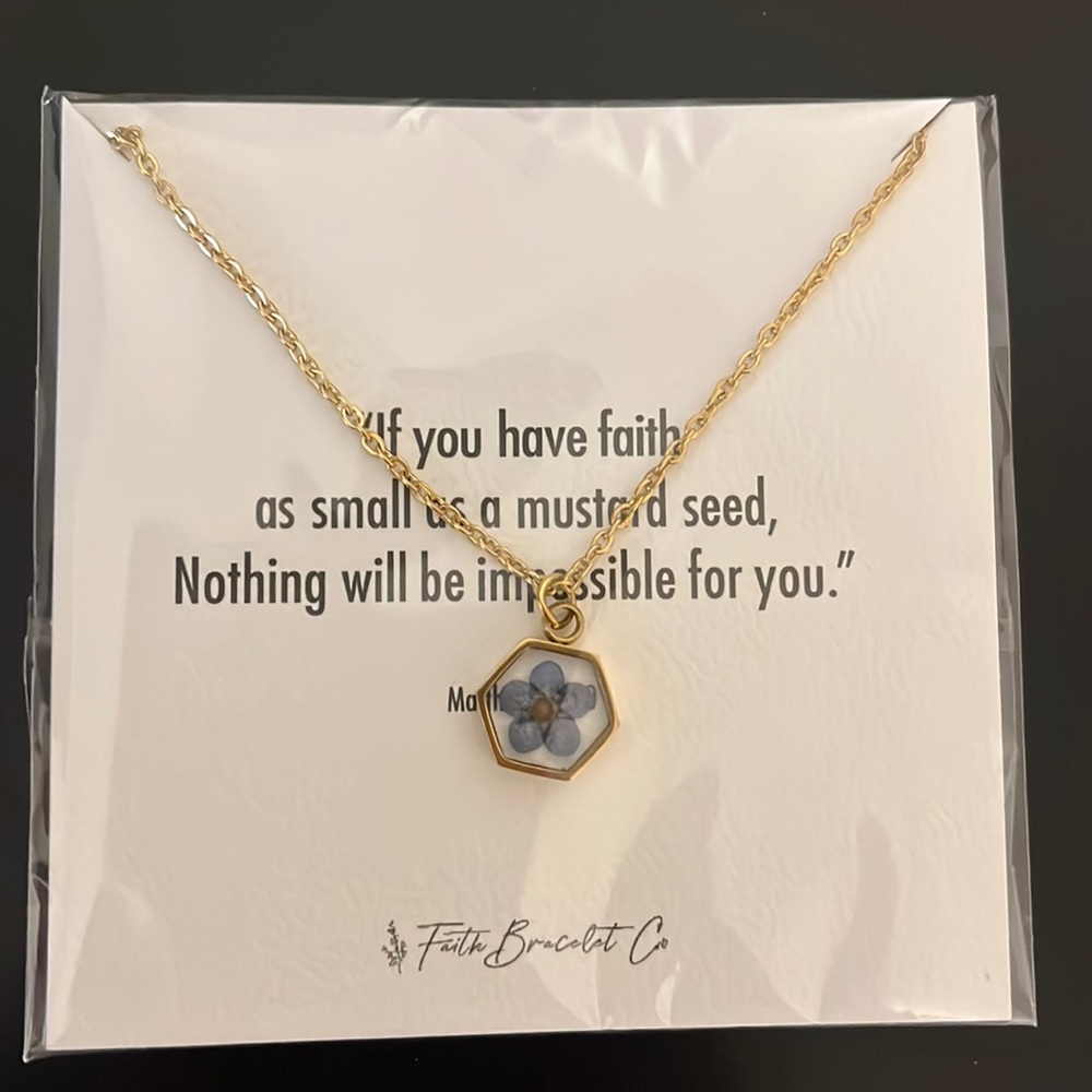 Gold necklace
